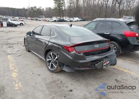2022 Hyundai Sonata Sel Plus z USA, uszkodzony, nr VIN 5NPEJ4J26NH141904